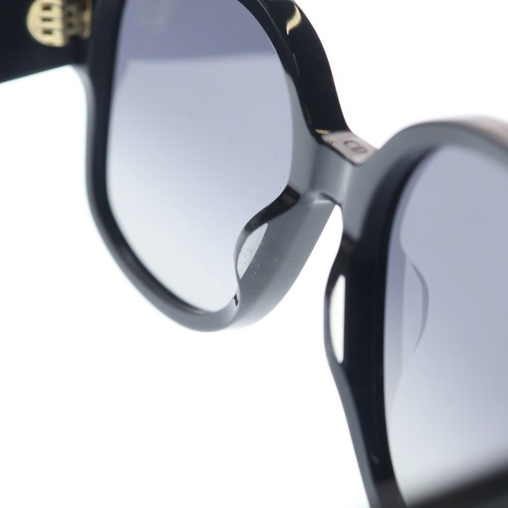 Dior Wildior BU Side Logo Wellington Acetate Frame Sunglasses Black Eyewear — view 5