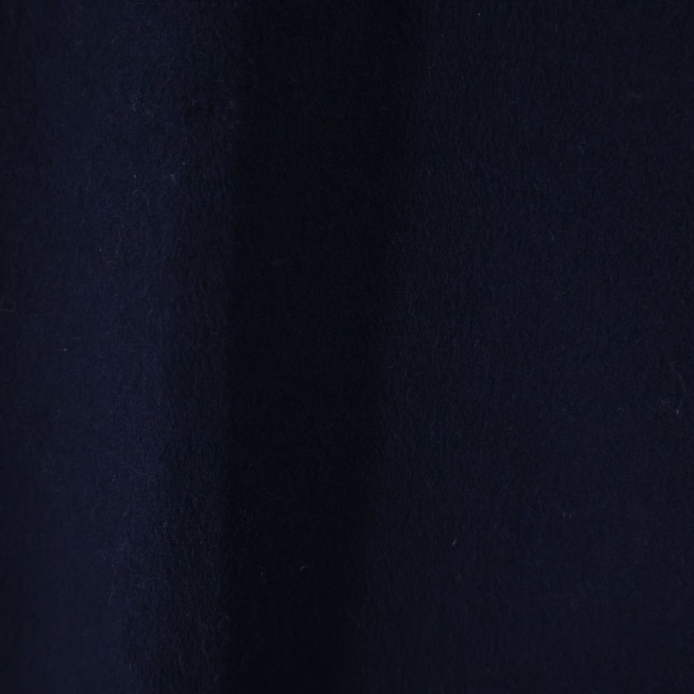 Bottega Veneta Wool Flannel Wide Pants Trousers Navy — view 6