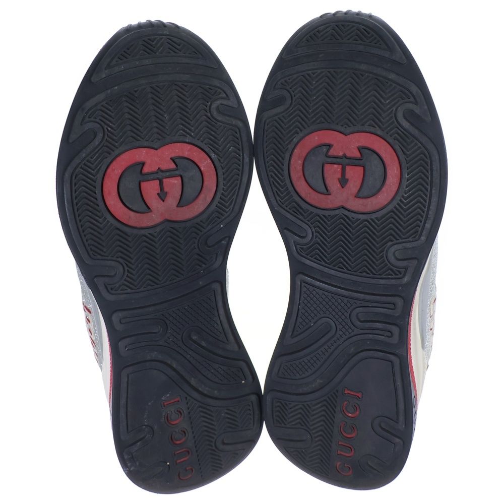 Gucci Ultraspace Low Cut Sneakers Shoes Silver — view 5