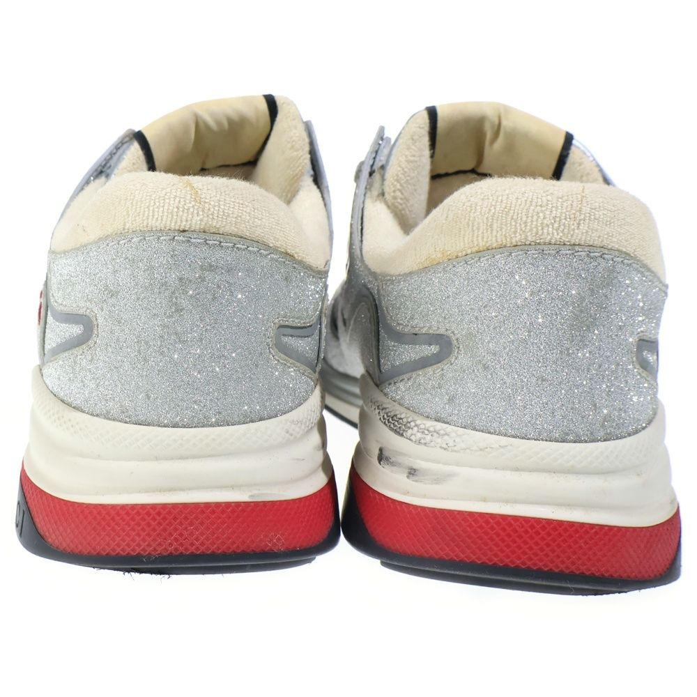 Gucci Ultraspace Low Cut Sneakers Shoes Silver — view 3