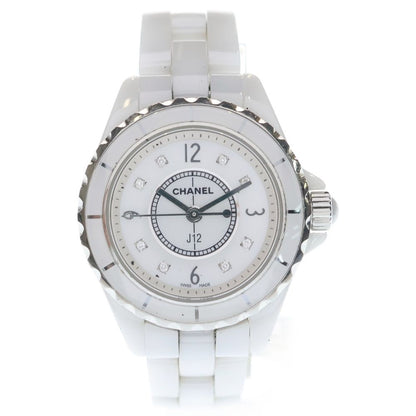 Chanel Shell Dial Diamond CE Quartz Watch