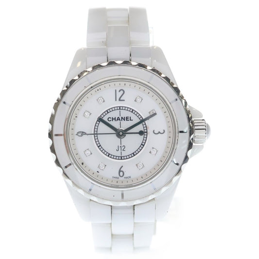 Chanel Shell Dial Diamond CE Quartz Watch