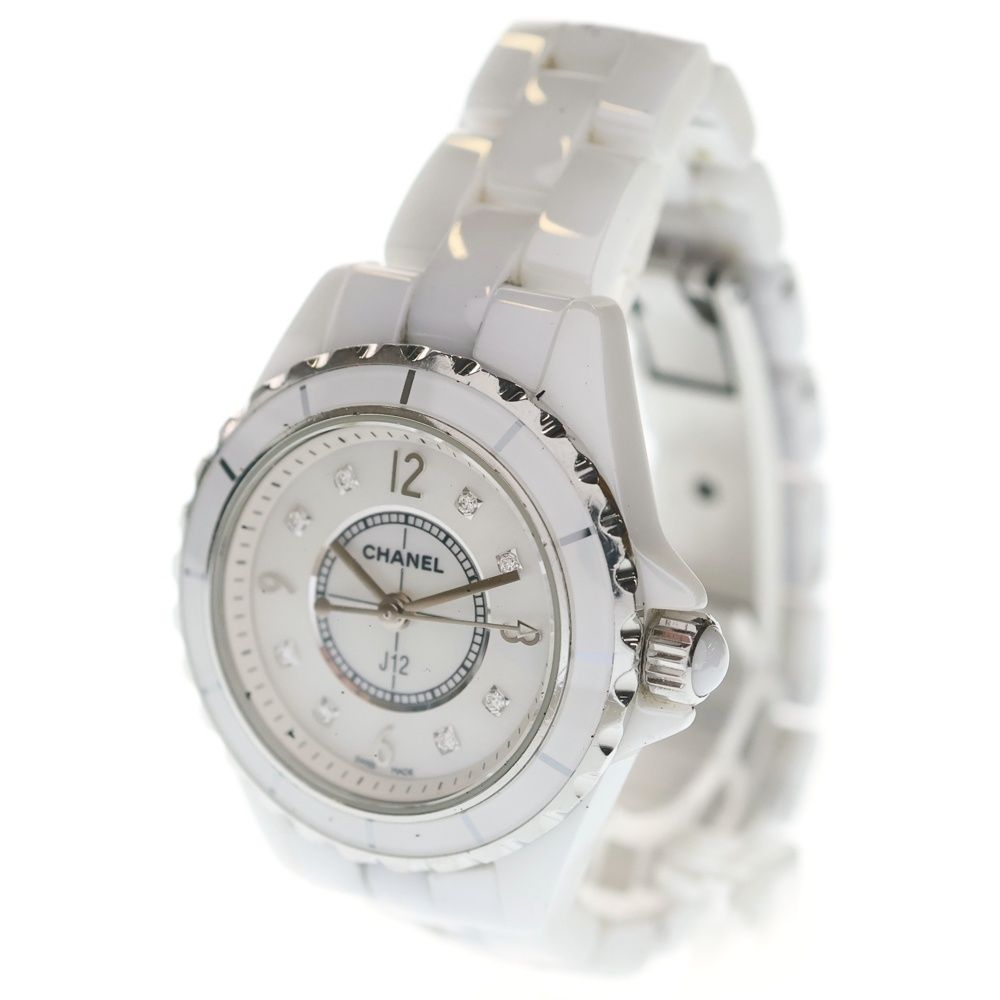 Chanel Shell Dial Diamond CE Quartz Watch — view 4