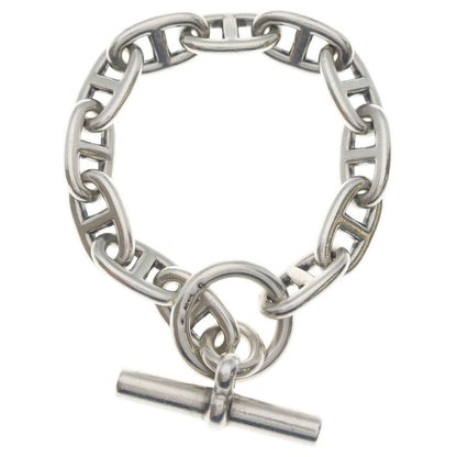 Hermes Chaine D'ancre Bracelet Silver