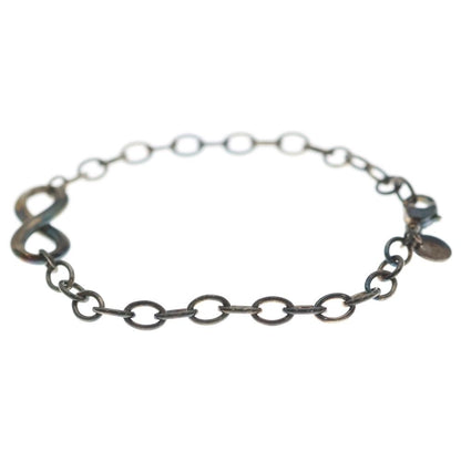 Tiffany & Co Infinity Motif Chain Bracelet Silver — view 4