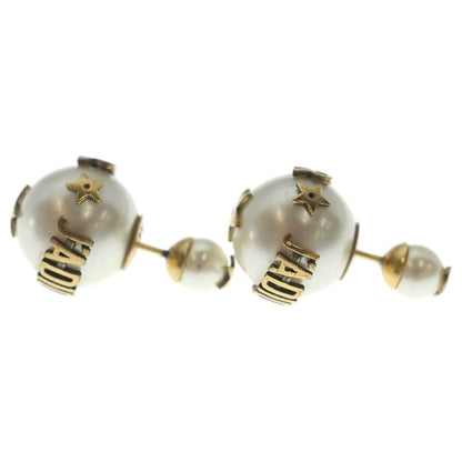 Dior Pearl Earrings White Gold — view 3