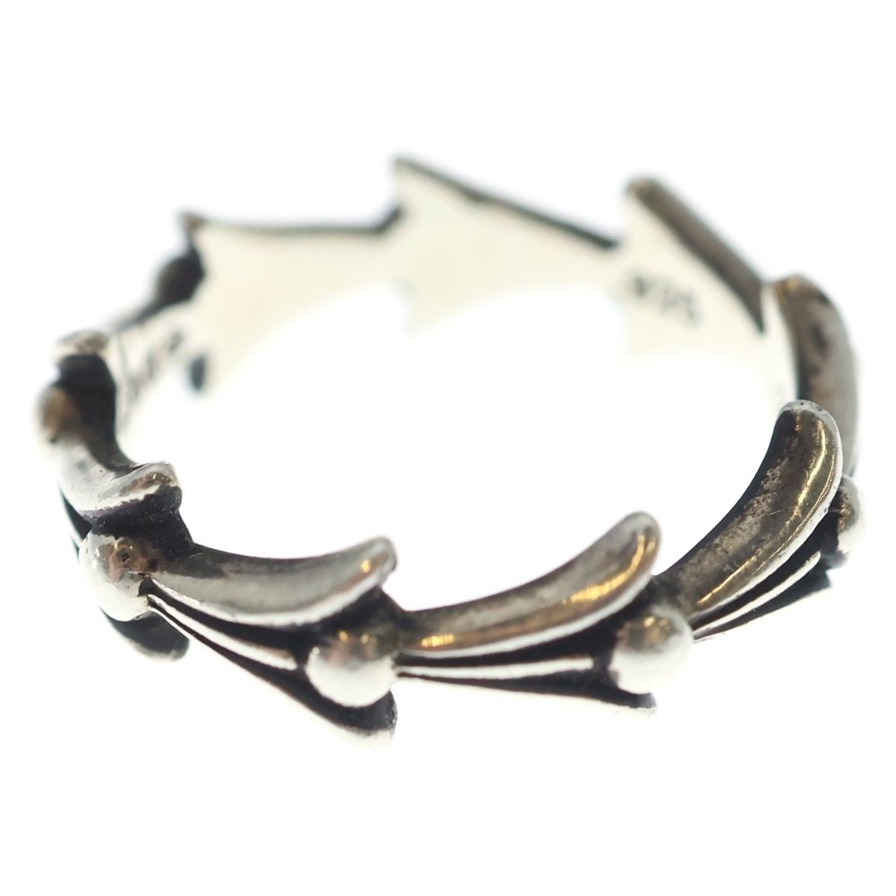 Chrome Hearts Cross Tail Silver Ring — view 3