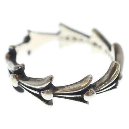 Chrome Hearts Cross Tail Silver Ring