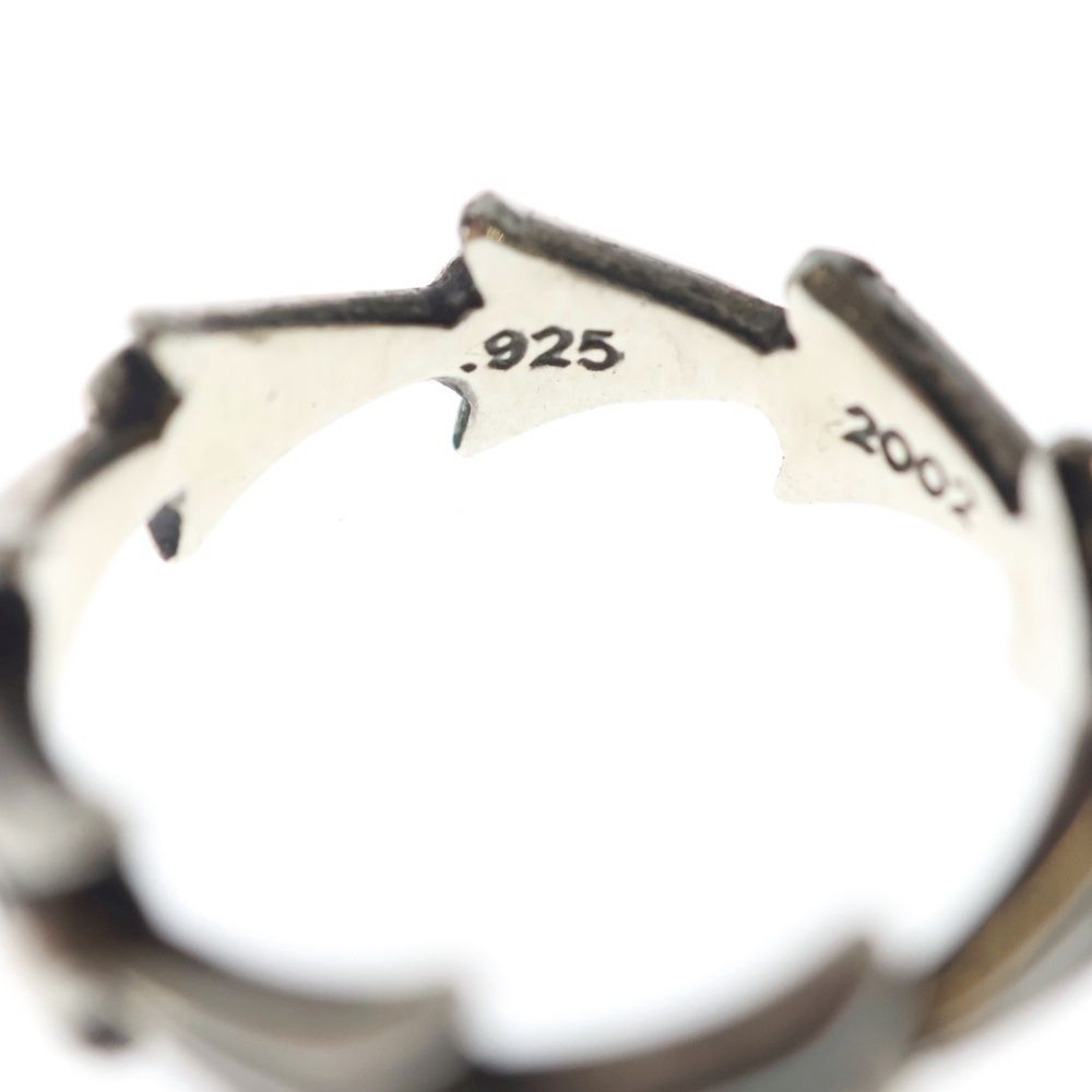 Chrome Hearts Cross Tail Silver Ring — view 6