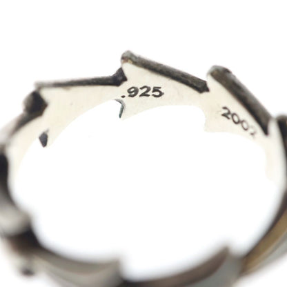 Chrome Hearts Cross Tail Silver Ring — view 6
