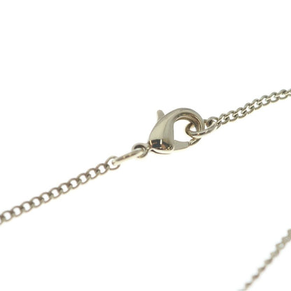 Chanel CC Logo Circle Line Stone Necklace Pendant Chain Gold — view 4
