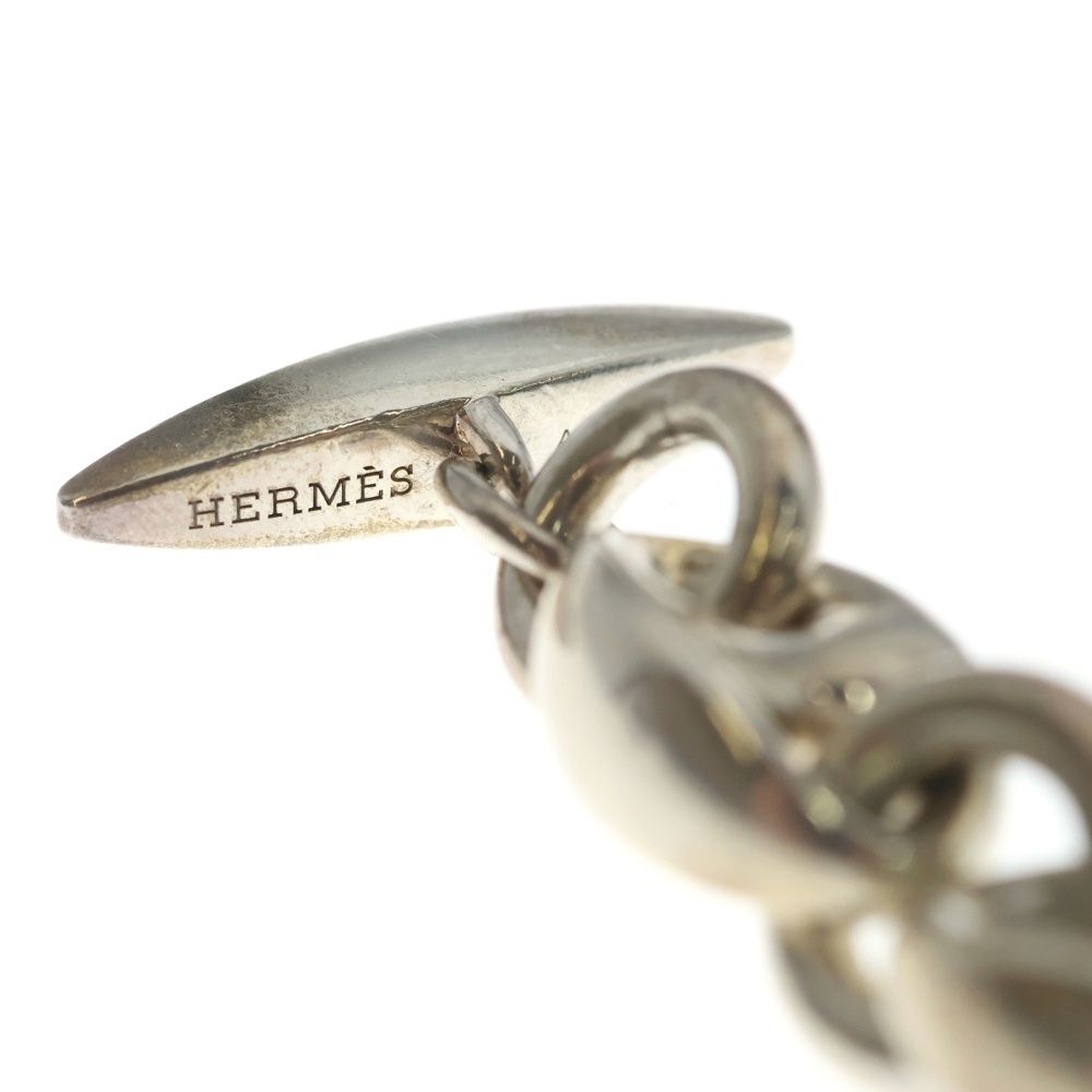 Hermes Neptune Bracelet Silver Vintage — view 5