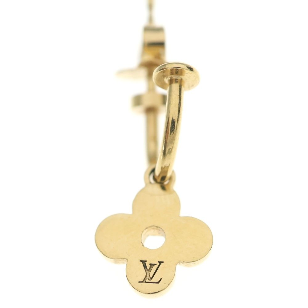 Louis Vuitton Boucle Doreil Blue Ming Earrings Gold — view 5