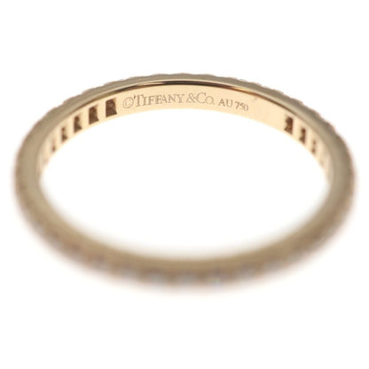 Tiffany & Co Full Eternity Diamond Ring Pink Gold — view 5