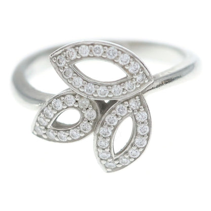 Harry Winston Lily Cluster Star Mini Ring Pave Diamond Platinum
