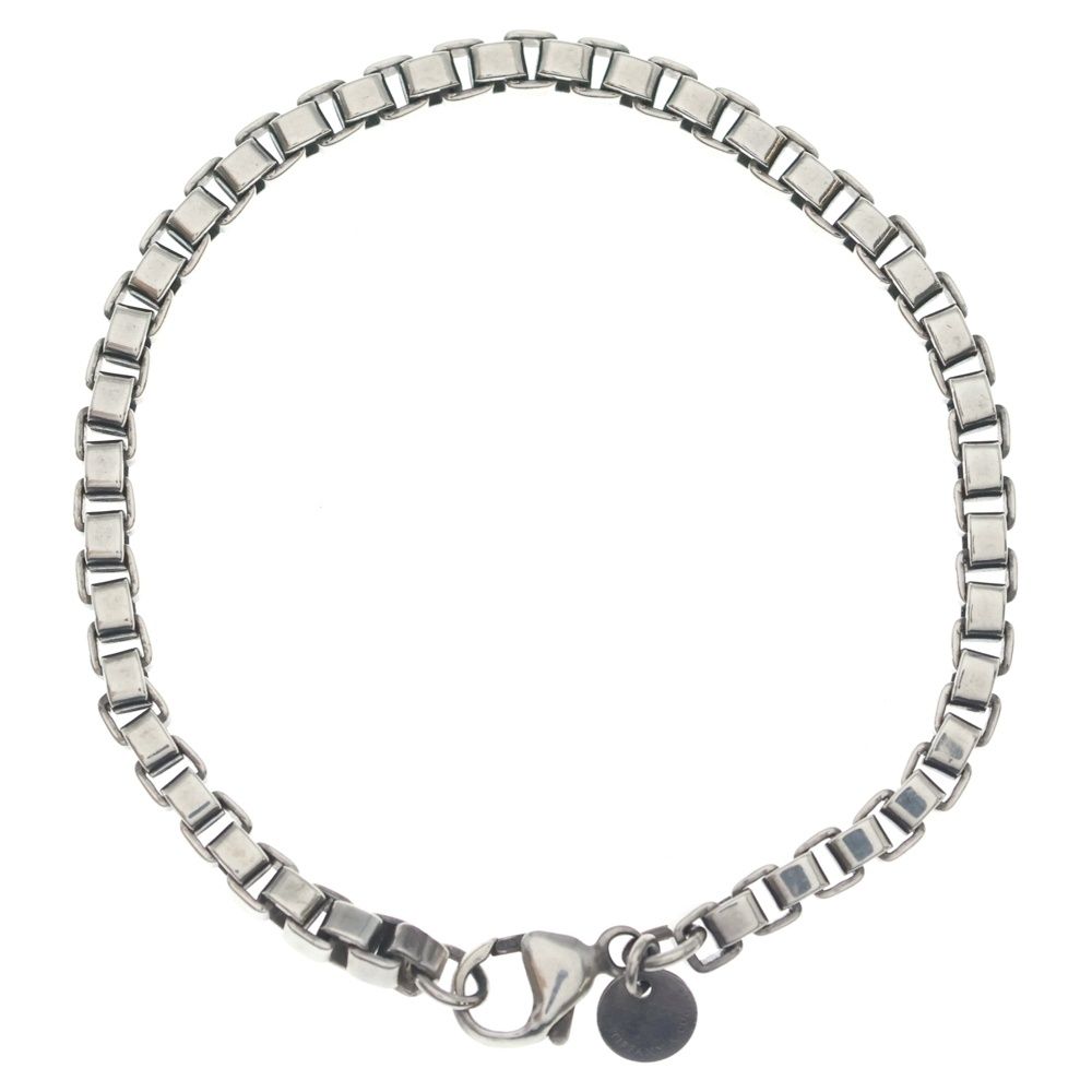 Tiffany & Co Venetian Link Bracelet Chain Silver — view 2