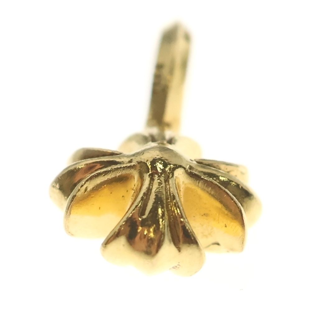 Chrome Hearts 22k Stack CH Plus V2 CH Cross Charm Pendant Top Gold — view 5