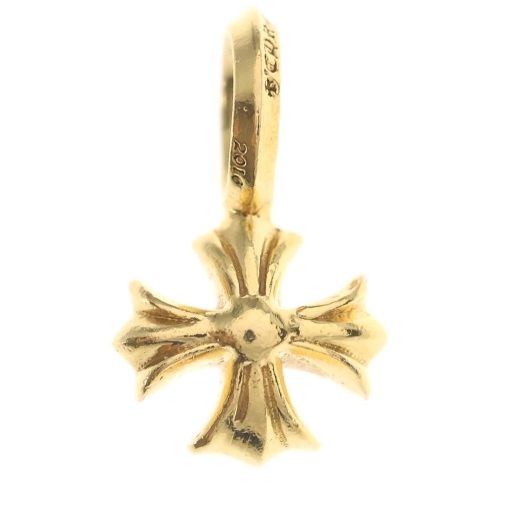 Chrome Hearts 22k Stack CH Plus V2 CH Cross Charm Pendant Top Gold — view 2