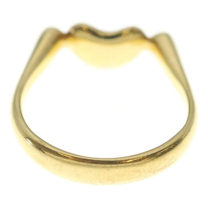 Tiffany & Co Bean Paveda Earrings 18k YG Yellow Gold Ring — view 2