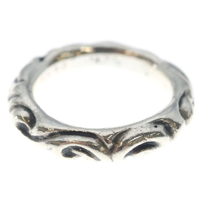 Chrome Hearts Scrl Band Scroll Ring Silver — view 2
