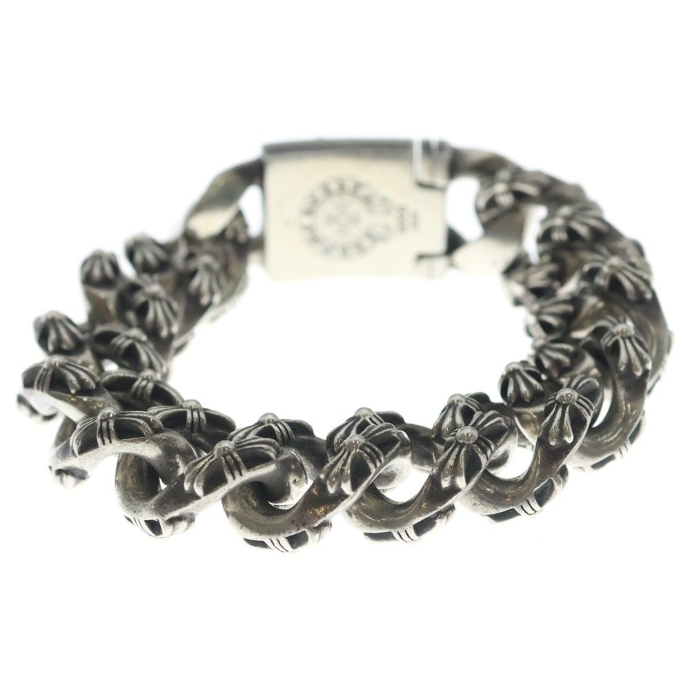 Chrome Hearts EX Fncy Chx Large Box ID Silver Bracelet — view 2