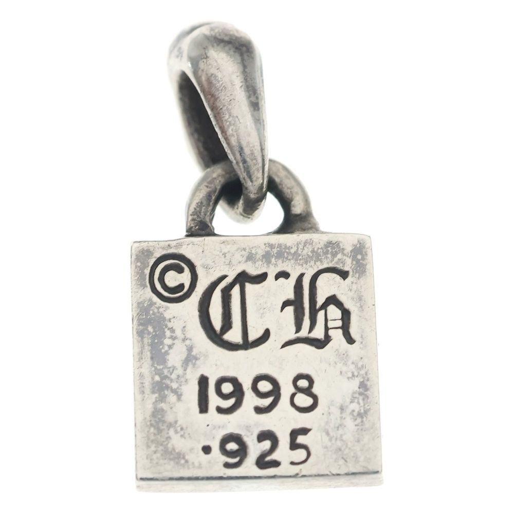 Chrome Hearts Framed CH Plus Charm Pendant Top Silver — view 2