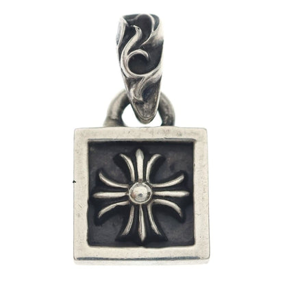 Chrome Hearts Framed CH Plus Charm Pendant Top Silver