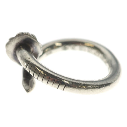 Chrome Hearts Nail Crsball Cross Ball Ring Silver — view 4