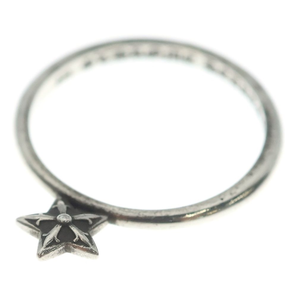 Chrome Hearts Bubblegum Star SU Stand Up Ring Silver