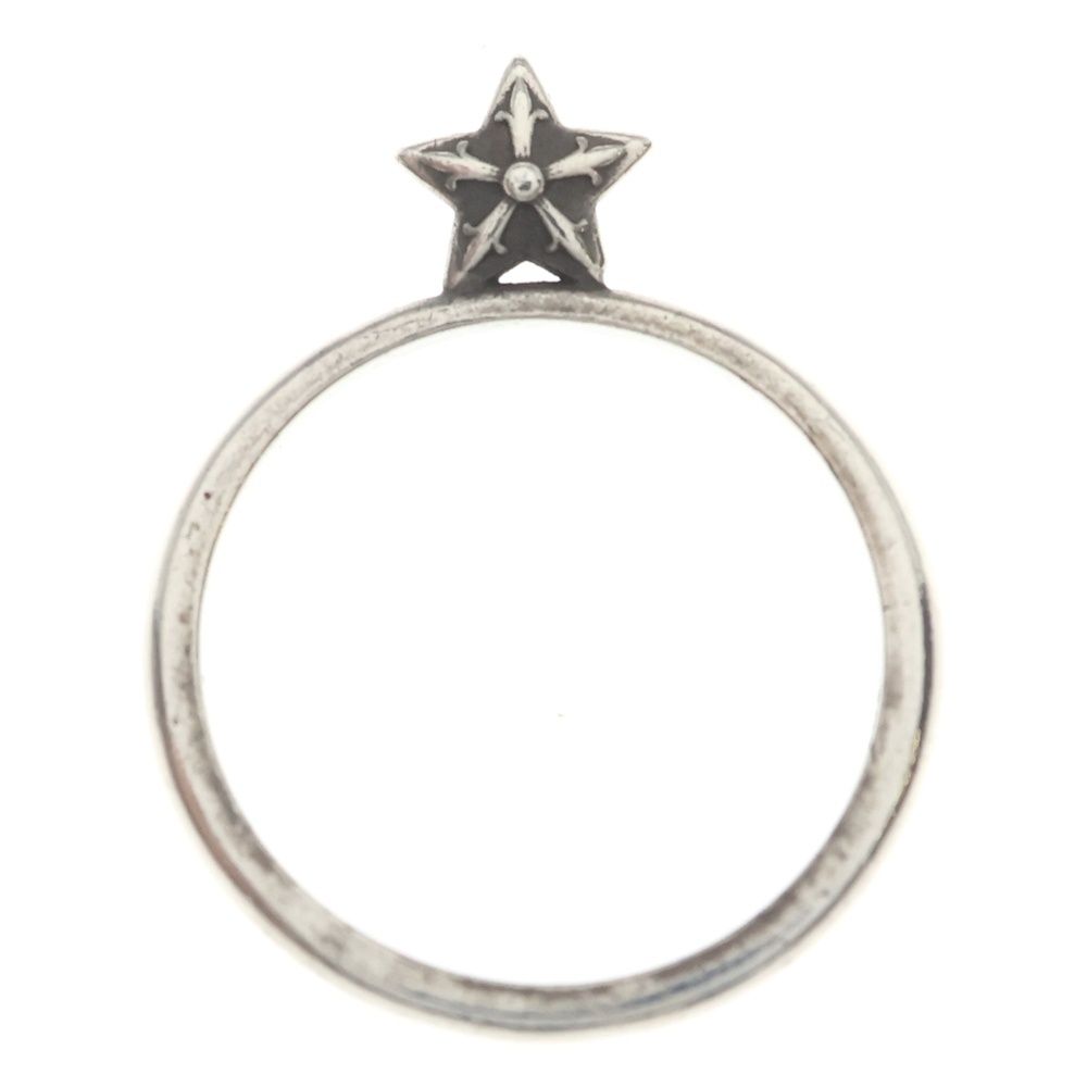 Chrome Hearts Bubblegum Star SU Stand Up Ring Silver — view 6