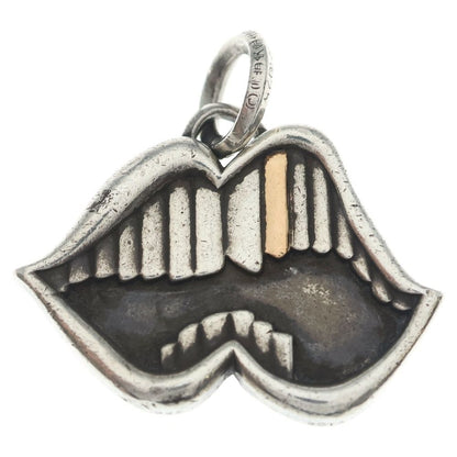 Chrome Hearts Ppo Chomper Pendant Necklace Silver Gold