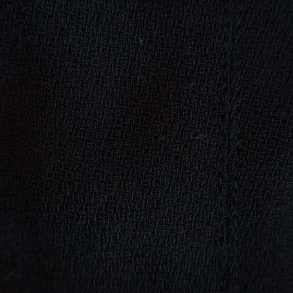 Chanel 96c Cruise Collection Wool Sleeve Long Dress Navy — view 7