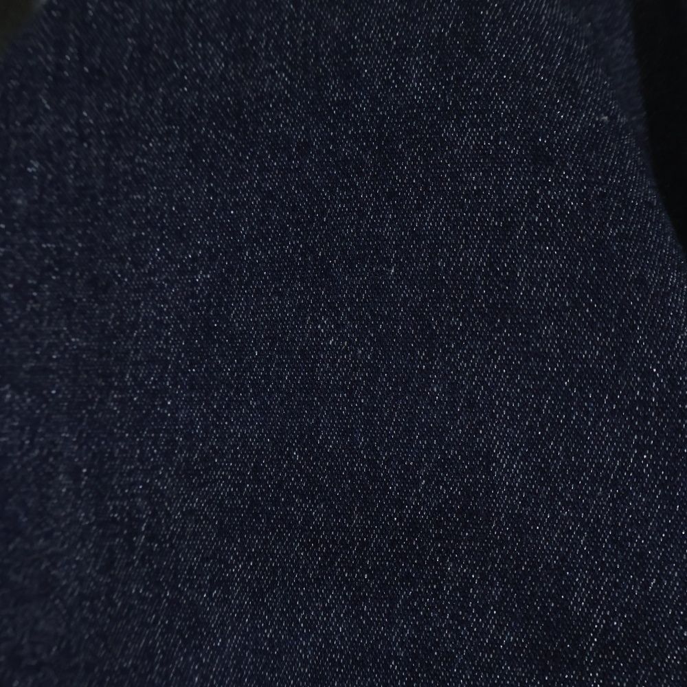 Chanel 00c Cruise Collection Identification Lame Denim Zip Up Jacket Indigo — view 5