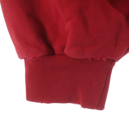 Balenciaga Germany Kisses Print Pullover Sweatshirt Hoodie Red — view 5