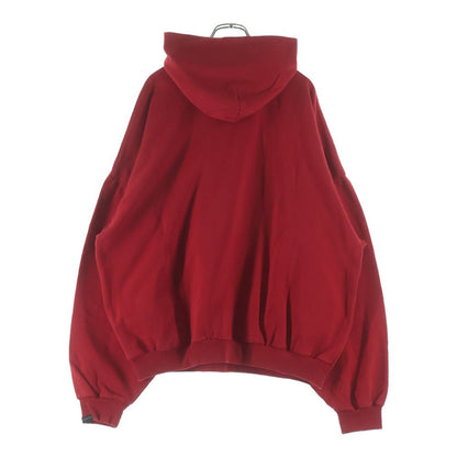Balenciaga Germany Kisses Print Pullover Sweatshirt Hoodie Red — view 2