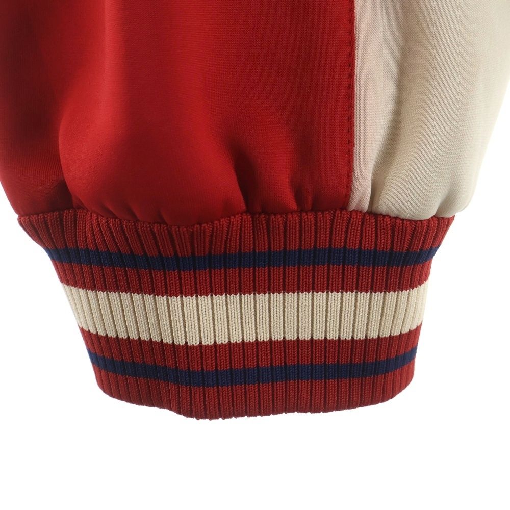 Gucci Neoprene Track Webbed Pant Side Logo Pants Red — view 6