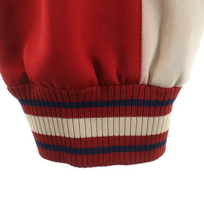 Gucci Neoprene Track Webbed Pant Side Logo Pants Red — view 6