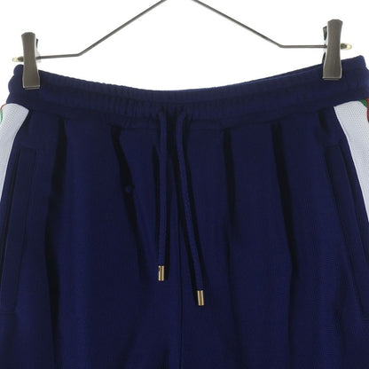 Gucci Sideline Shorts Side Line Mesh Navy — view 3
