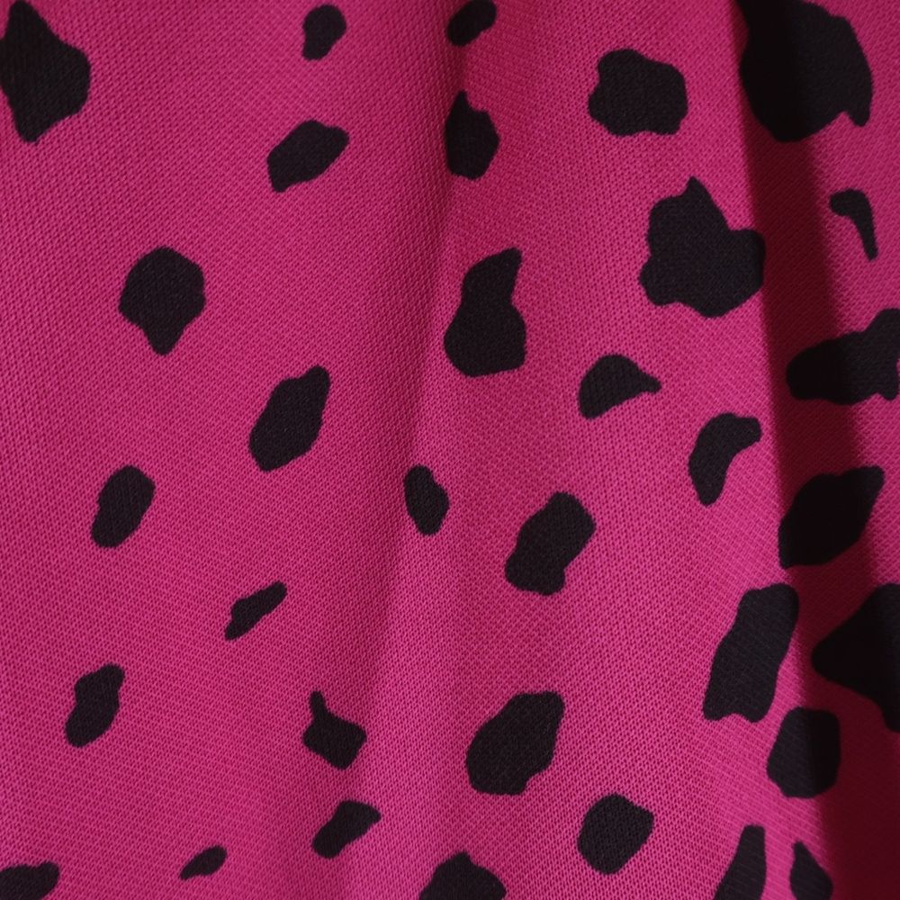 Gucci Mlb Animal Print Jersey Jogger All Over Back Pocket Logo Pants Pink — view 3