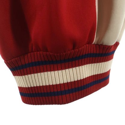 Gucci Neoprene Track Webbed Pant Side Logo Pants Red — view 6
