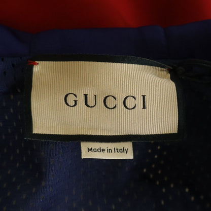 Gucci Neoprene Half Zip Webbed Jacket Multicolor — view 7