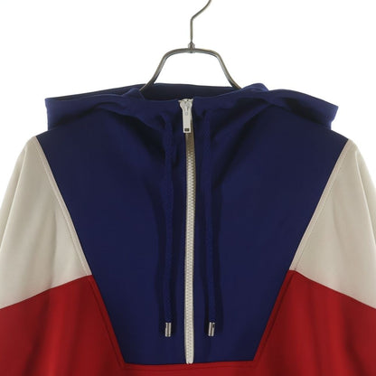 Gucci Neoprene Half Zip Webbed Jacket Multicolor — view 3
