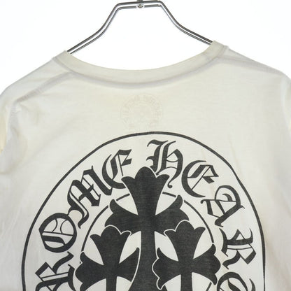 Chrome Hearts Horseshoe L S Tee 3 Cross Print Long Sleeve T-Shirt White — view 4