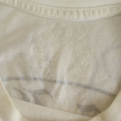Chrome Hearts Horseshoe L S Tee 3 Cross Print Long Sleeve T-Shirt White — view 7