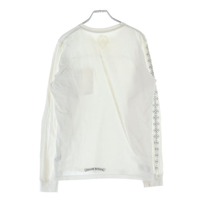 Chrome Hearts Sleeve CH Plus Print Long T-Shirt White — view 2