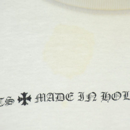Chrome Hearts Sleeve CH Plus Print Long T-Shirt White — view 5