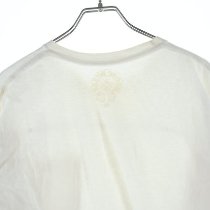Chrome Hearts Sleeve CH Plus Print Long T-Shirt White — view 4