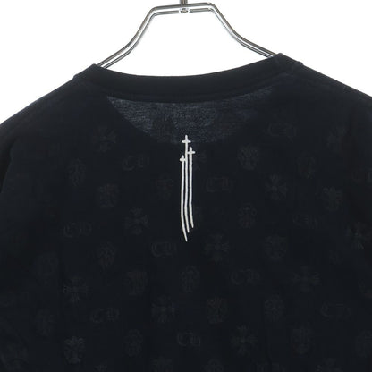 Chrome Hearts Rs3 S Tee Back Rs3 Allover Print Short Sleeve T-Shirt Black — view 4
