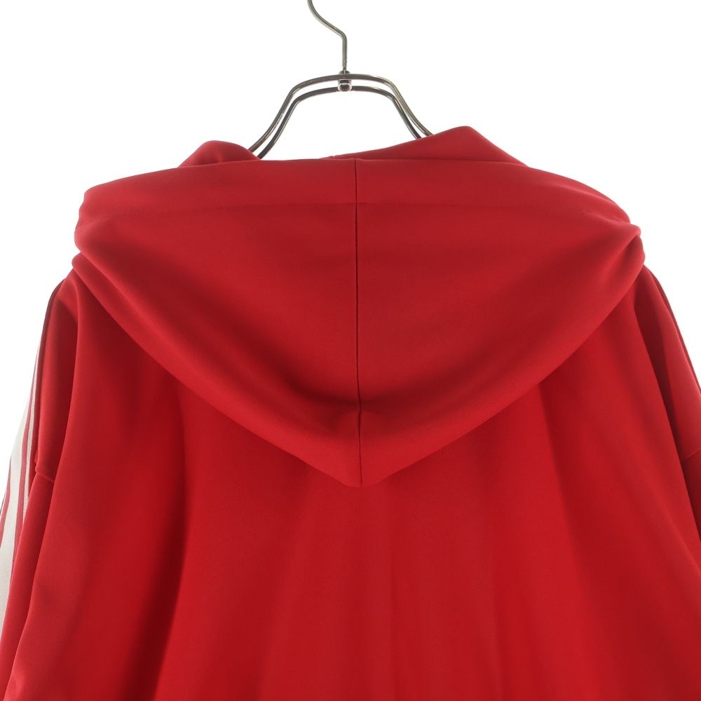 Celine Triomphe Tracks Zip Up Jacket Red — view 4