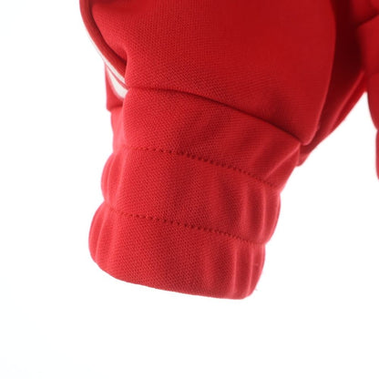 Celine Triomphe Tracks Zip Up Jacket Red — view 6